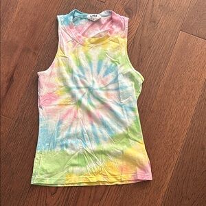 LNA Multicolor Tie-Dye Tank